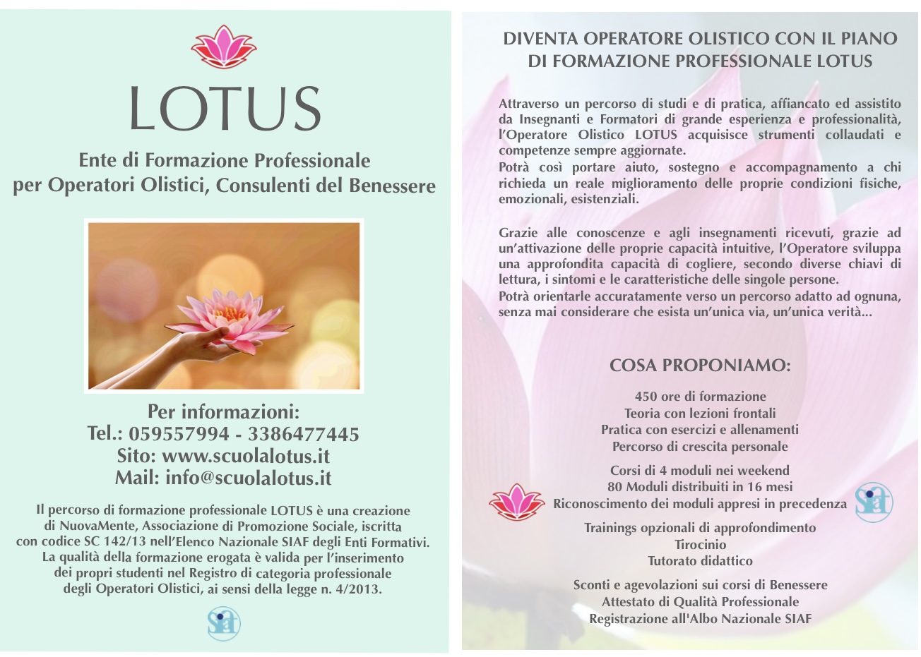 Lotus presentazione est per sito
